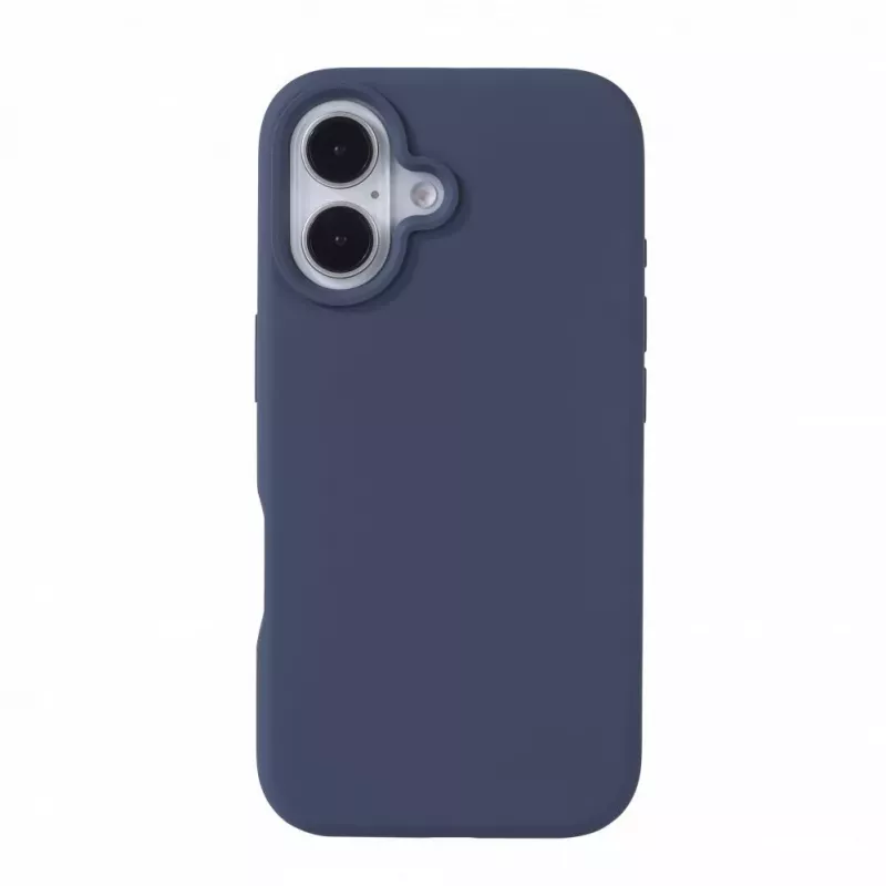 Evelatus Funda de Silicona Soft Touch MagSafe Premium para Apple iPhone 16 Azul Medianoche