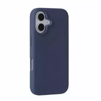 Evelatus Funda de Silicona Soft Touch MagSafe Premium para Apple iPhone 16 Azul Medianoche