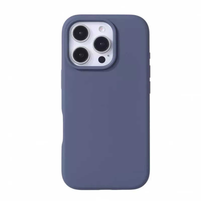 Evelatus Funda de Silicona Soft Touch MagSafe Premium para Apple iPhone 16 Pro Max Azul Medianoche