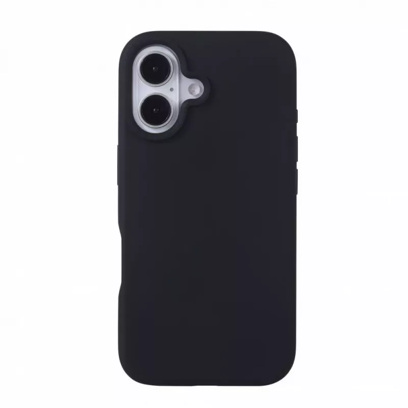 Evelatus Funda de Silicona Soft Touch MagSafe Premium para Apple iPhone 16 Negra