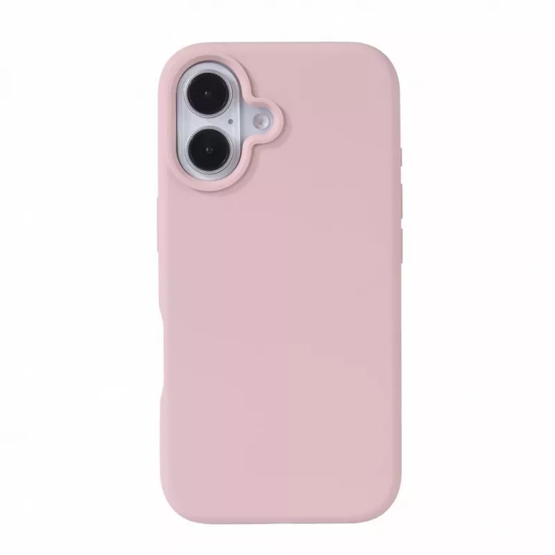 Evelatus Funda de Silicona Soft Touch MagSafe Premium para Apple iPhone 16 Rosa Arena