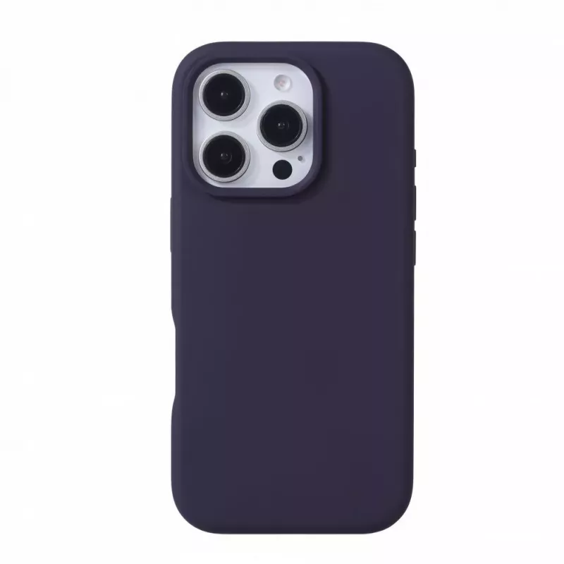 Evelatus Funda de Silicona Soft Touch MagSafe Premium para Apple iPhone 16 Pro Max Morado Intenso