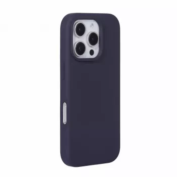 Evelatus Funda de Silicona Soft Touch MagSafe Premium para Apple iPhone 16 Pro Max Morado Intenso