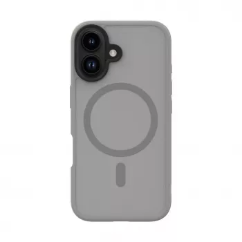 Evelatus Funda Híbrida con MagSafe PC+TPU para Apple iPhone 16 Plata