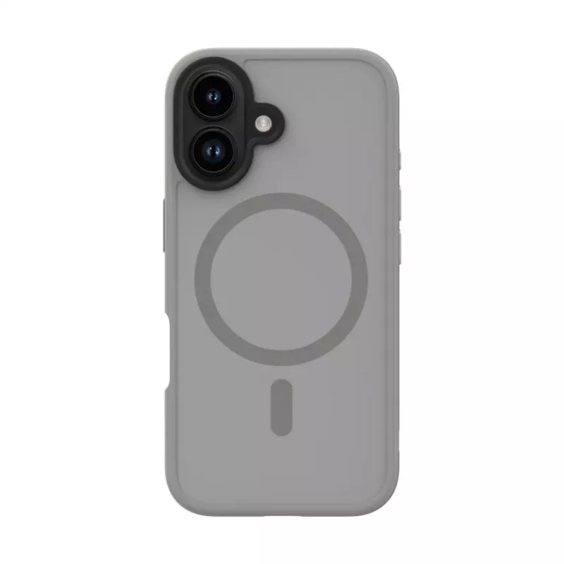 Evelatus Funda Híbrida con MagSafe PC+TPU para Apple iPhone 16 Plata