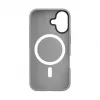 Evelatus Funda Híbrida con MagSafe PC+TPU para Apple iPhone 16 Plata