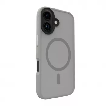 Evelatus Funda Híbrida con MagSafe PC+TPU para Apple iPhone 16 Plata