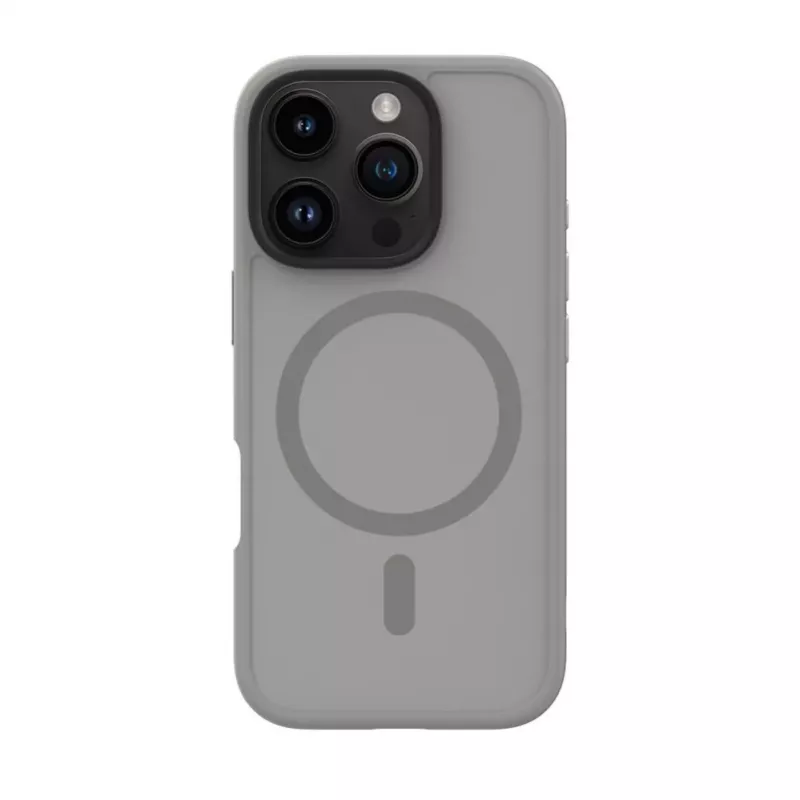 Evelatus Funda Híbrida con MagSafe PC+TPU para Apple iPhone 16 Pro Plata