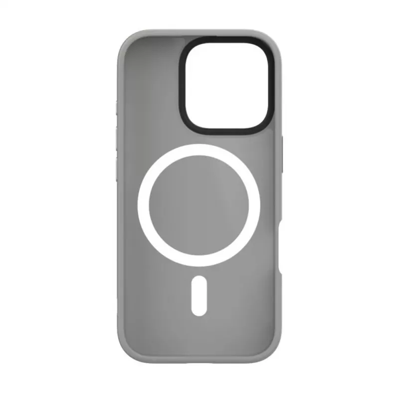 Evelatus Funda Híbrida con MagSafe PC+TPU para Apple iPhone 16 Pro Plata