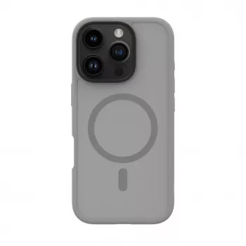 Evelatus Funda Híbrida con MagSafe PC+TPU para Apple iPhone 16 Pro Max Plata