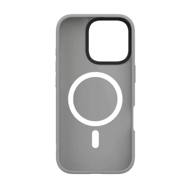 Evelatus Funda Híbrida con MagSafe PC+TPU para Apple iPhone 16 Pro Max Plata
