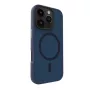 Evelatus Funda Híbrida con MagSafe PC+TPU para Apple iPhone 16 Pro Azul Oscuro