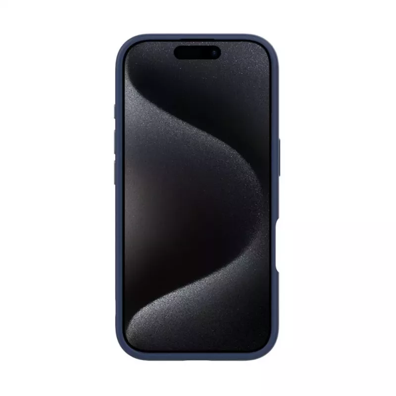 Evelatus Funda Híbrida con MagSafe PC+TPU para Apple iPhone 16 Pro Max Azul Oscuro