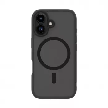 Evelatus Funda Híbrida con MagSafe PC+TPU para Apple iPhone 16 Negra