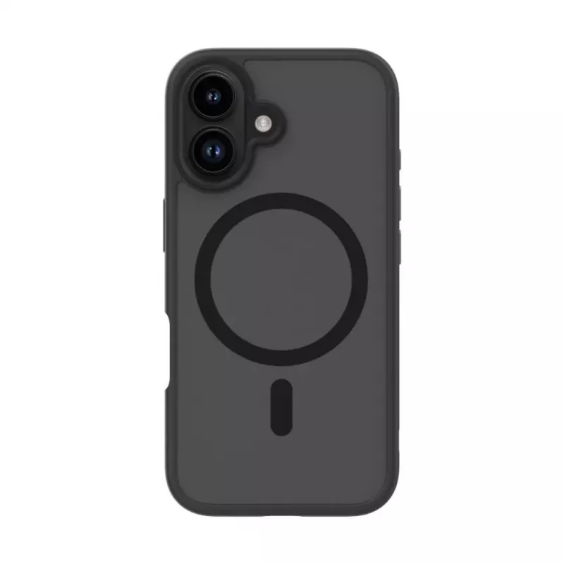 Evelatus Funda Híbrida con MagSafe PC+TPU para Apple iPhone 16 Negra