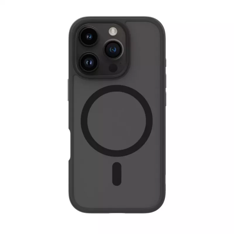 Evelatus Funda Híbrida con MagSafe PC+TPU para Apple iPhone 16 Pro Negra