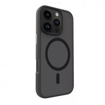 Evelatus Funda Híbrida con MagSafe PC+TPU para Apple iPhone 16 Pro Negra