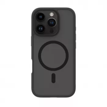 Evelatus Funda Híbrida con MagSafe PC+TPU para Apple iPhone 16 Pro Max Negra