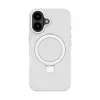 Evelatus Funda Shield con MagSafe y Soporte para Apple iPhone 16 Plata Mate
