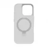 Evelatus Funda Shield con MagSafe y Soporte para Apple iPhone 16 Pro Plata Mate