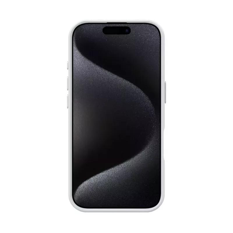 Evelatus Funda Shield con MagSafe y Soporte para Apple iPhone 16 Pro Plata Mate