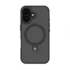 Evelatus Funda Shield con MagSafe y Soporte para Apple iPhone 16 Negro Mate