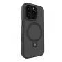 Evelatus Funda Shield con MagSafe y Soporte para Apple iPhone 16 Pro Max Negro Mate