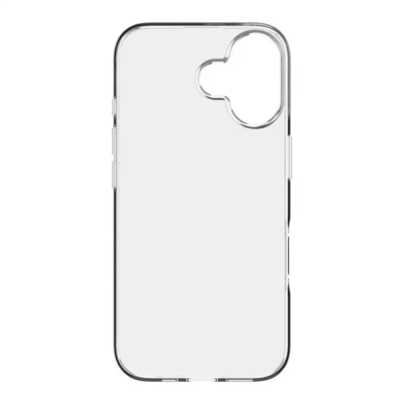 Evelatus Funda de Silicona Transparente 1.5mm TPU para Apple iPhone 16