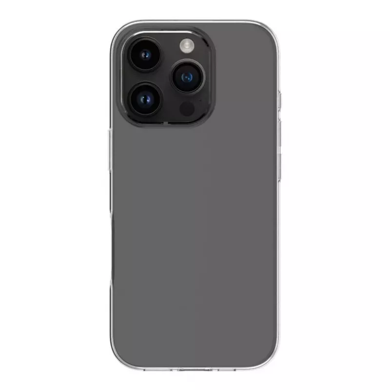 Evelatus Funda de Silicona Transparente 1,5mm TPU para Apple iPhone 16 Pro Max