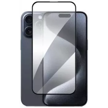 Evelatus Apple iPhone 16 Pro / 17 2.5D Full Cover Glass Anti-Static Light Negro