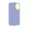 Evelatus Apple iPhone 16 Funda de silicona multicolor con MagSafe Crimson White