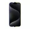 Evelatus Apple iPhone 16 Funda de silicona multicolor con MagSafe Crimson White