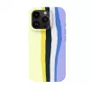 Evelatus Apple iPhone 16 Pro Funda de silicona multicolor con MagSafe Ceramic White