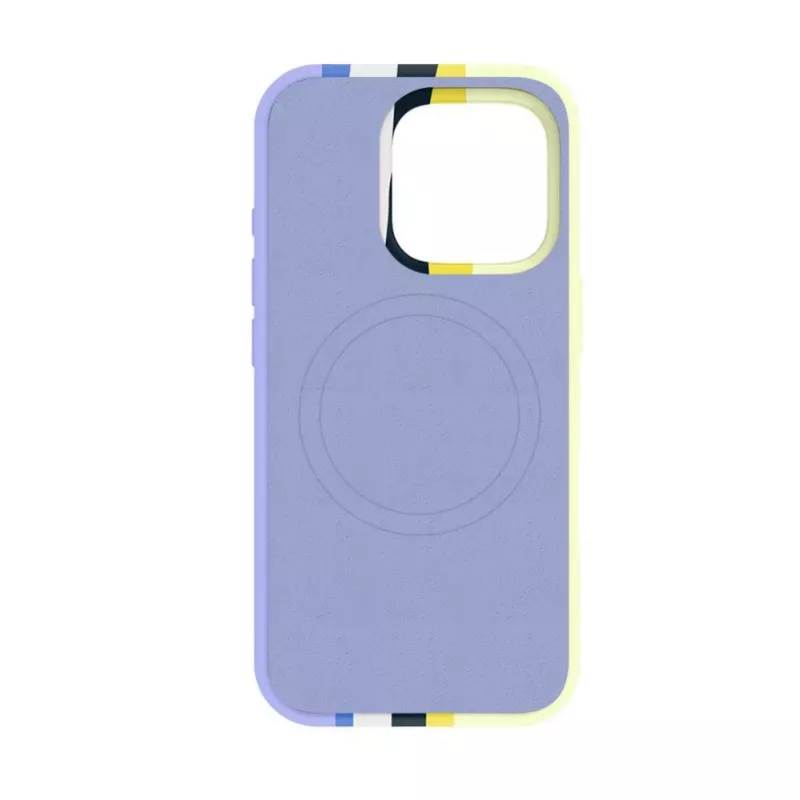 Evelatus Apple iPhone 16 Pro Funda de silicona multicolor con MagSafe Ceramic White