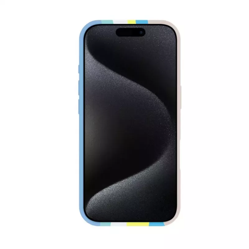 Evelatus Apple iPhone 16 Pro Max Funda de silicona multicolor con MagSafe Beige Cream
