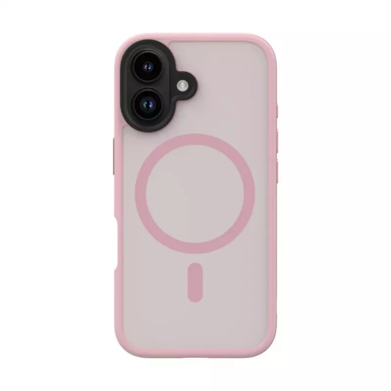 Evelatus Apple iPhone 16 Hybrid Case con MagSafe PC+TPU Rosa