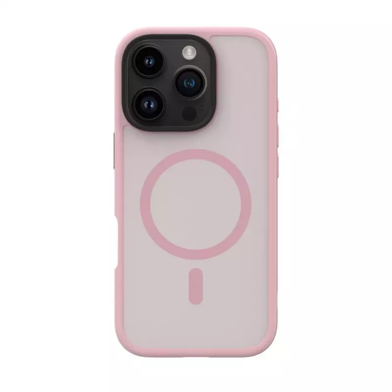 Evelatus Apple iPhone 16 Pro Max Hybrid Case con MagSafe PC+TPU Rosa