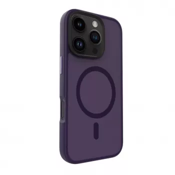 Evelatus Apple iPhone 16 Pro Max Hybrid Case con MagSafe PC+TPU Lila