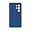 Evelatus Samsung S24 Ultra Premium Magsafe con soporte Funda de silicona Soft Touch Azul oscuro