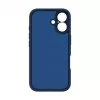 Evelatus Apple iPhone 16 Premium MagSafe con soporte Funda de silicona Soft Touch Azul oscuro