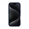 Evelatus Apple iPhone 16 Premium MagSafe con soporte Funda de silicona Soft Touch Azul oscuro
