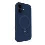 Evelatus Apple iPhone 16 Premium MagSafe con soporte Funda de silicona Soft Touch Azul oscuro