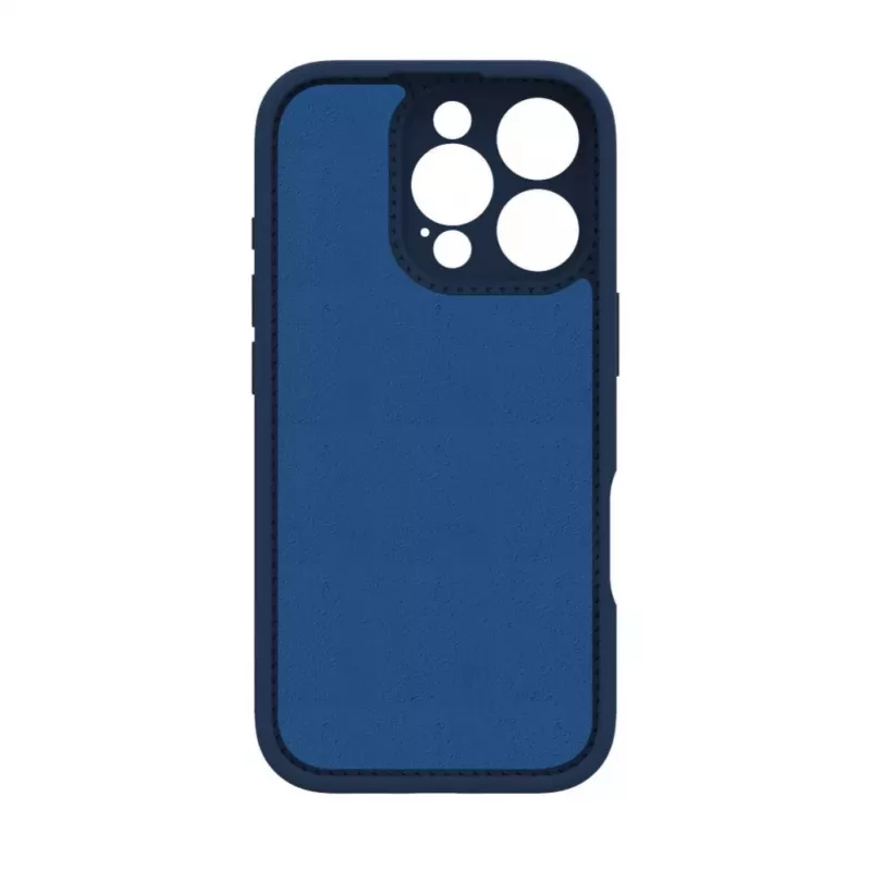 Evelatus Apple iPhone 16 Pro Premium Magsafe con soporte Funda de silicona Soft Touch Azul oscuro