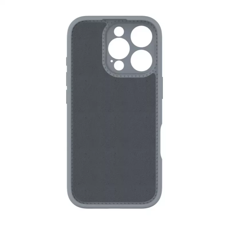 Evelatus Apple iPhone 16 Pro Premium MagSafe con soporte Funda de silicona Soft Touch Plata