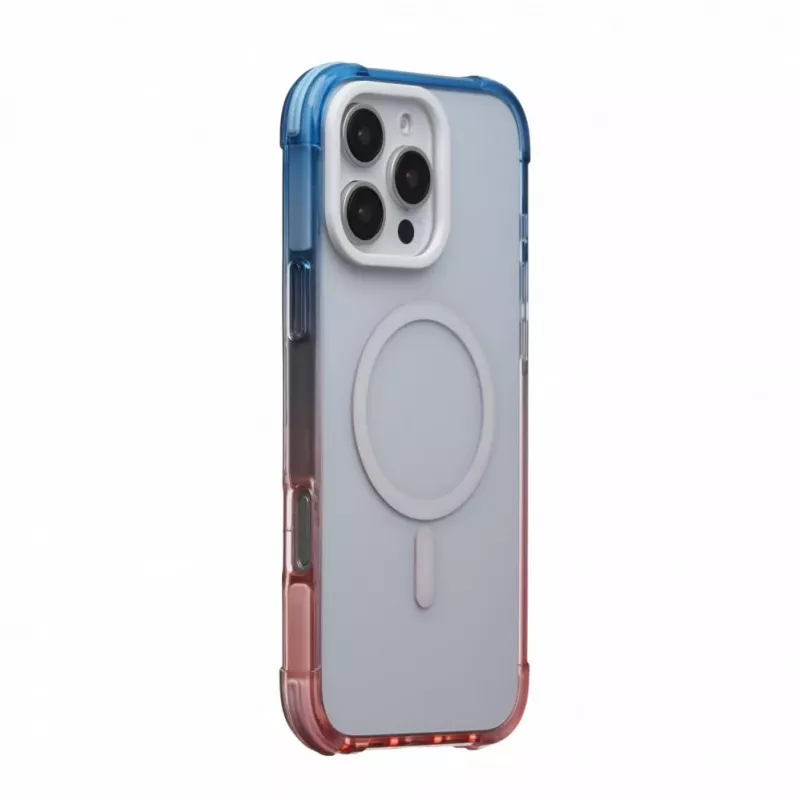 Evelatus Apple iPhone 16 Pro Max Defender Gradient Color MagSafe Funda Azul Rosa