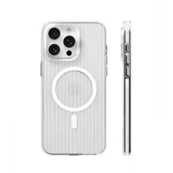 Evelatus Apple iPhone 16 Pro Suitcase MagSafe Funda Transparente Blanco