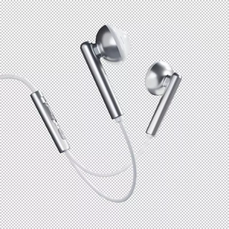 Evelatus Crystal Clear Audio Auriculares con USB-C y Micrófono CCA-TC-WH Blanco
