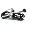 Evelatus Crystal Clear Audio Auriculares con Jack de 3,5 mm y Micrófono CCA-3.5BL Negro