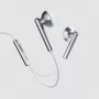 Evelatus Crystal Clear Audio Auriculares con Jack de 3,5 mm y Micrófono CCA-3.5WH