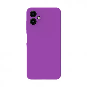 Evelatus Samsung Galaxy A06 5G Funda de Silicona Premium Magnetic Soft Touch Grape